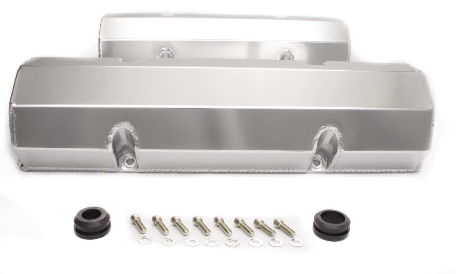 Canton Racing 65-200 Valve Cover for Small Block Chevy Fabricated Aluminum with Hardware 