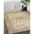 thumbnail image 3 of Ahgly Company Machine Washable Indoor Rectangle Traditional Dark Almond Brown Area Rugs, 6' x 9', 3 of 7