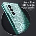thumbnail image 4 of For Samsung Galaxy Z Fold 6/5/4/3/2 Mechanical Plating Hinge Case+Screen Protector, 4 of 9