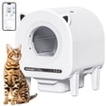 thumbnail image 1 of Caja de arena autolimpiante Pawstastic Paw101 de 68 litros para gatos, 1 of 9