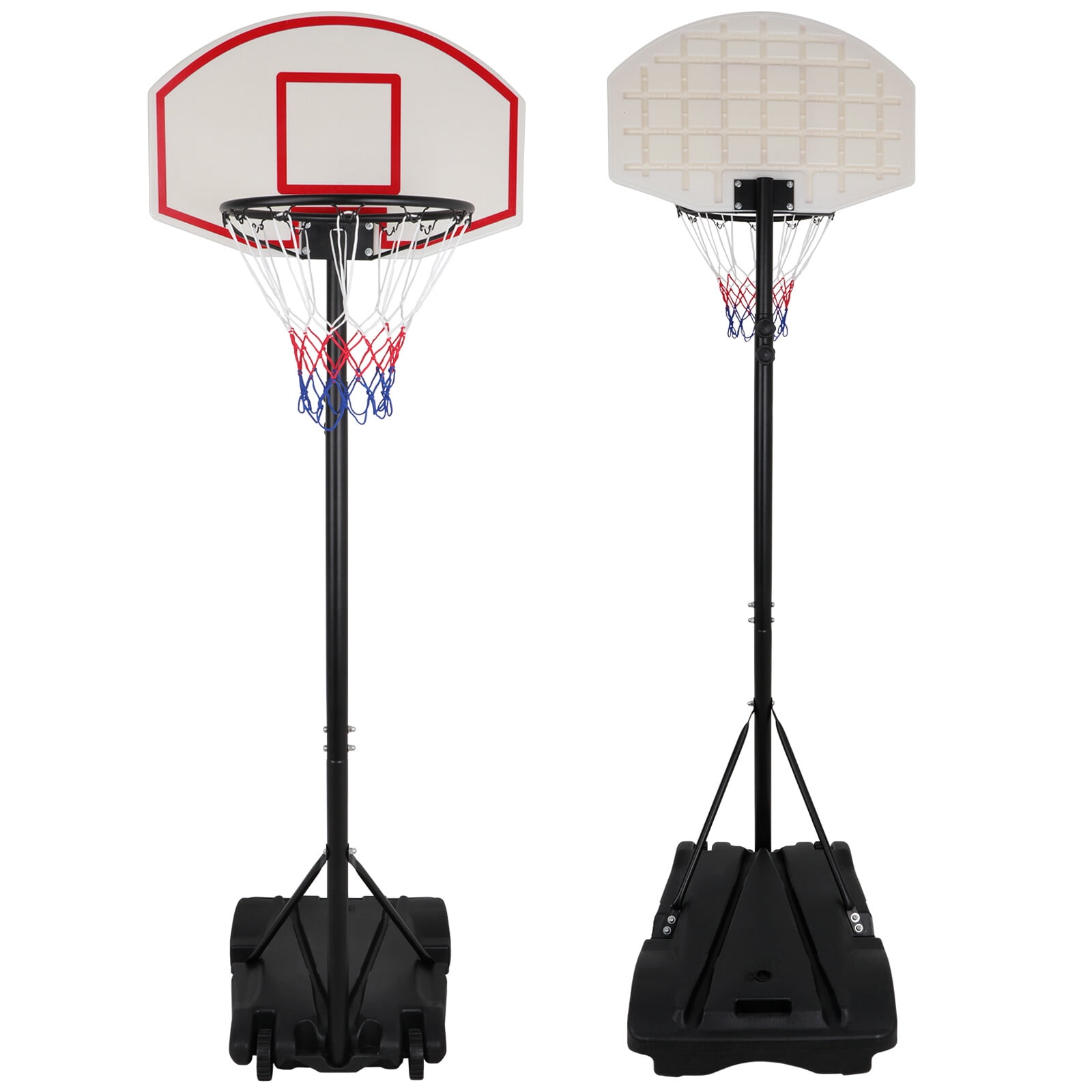 Bevestiging pijn sensor ZenStyle 28 In. Portable Basketball System Height-Adjustable Hoop System  with Backboard for Kid's, Outdoor - Walmart.com