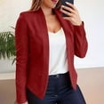 thumbnail image 2 of Posijego Women's Blazer Open Front Long Sleeve Cardigans Business Casual Office Cropped Blazer Jackets, 2 of 7