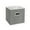 D, variant on TopLLC Fabric Storage Box, Large Capacity Foldable Non-woven Storage Box, Storage Box, Uncovered, Organized Household Drawer Type
