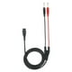 thumbnail image 2 of P1203 BNC macho a conector banana Cable coaxial Cable de prueba de osciloscopio 120 cm VoborMX herramienta, 2 of 8