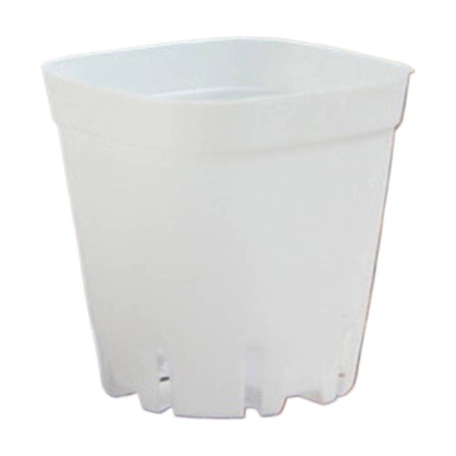 Flowerpots with Dish Ceramic, 10 Pack 2.55Inch Multi Color Square Plastic Plant Pots Seedling Nursery Transplanting Planter Container Indoor Outdoor for Your Room Garden, Flower Pots