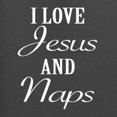 thumbnail image 5 of Wild Bobby I Love Jesus and Naps Inspirational/Christian Men Graphic Tee, Charcoal, Large, 5 of 5