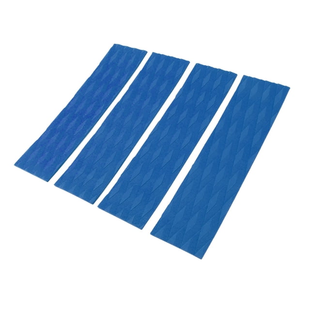 4Pcs Surfboard Deck Traction Pad Anti Slip Design, Stylish and Versatile, for Skimboards, Kayak