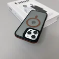 thumbnail image 1 of Funda de lujo con armadura translúcida mate de Color magnético a prueba de golpes para iPhone 11 12 13 14 15 16 ProMax Magsafe cubierta de carga inalámbrica, 1 of 5