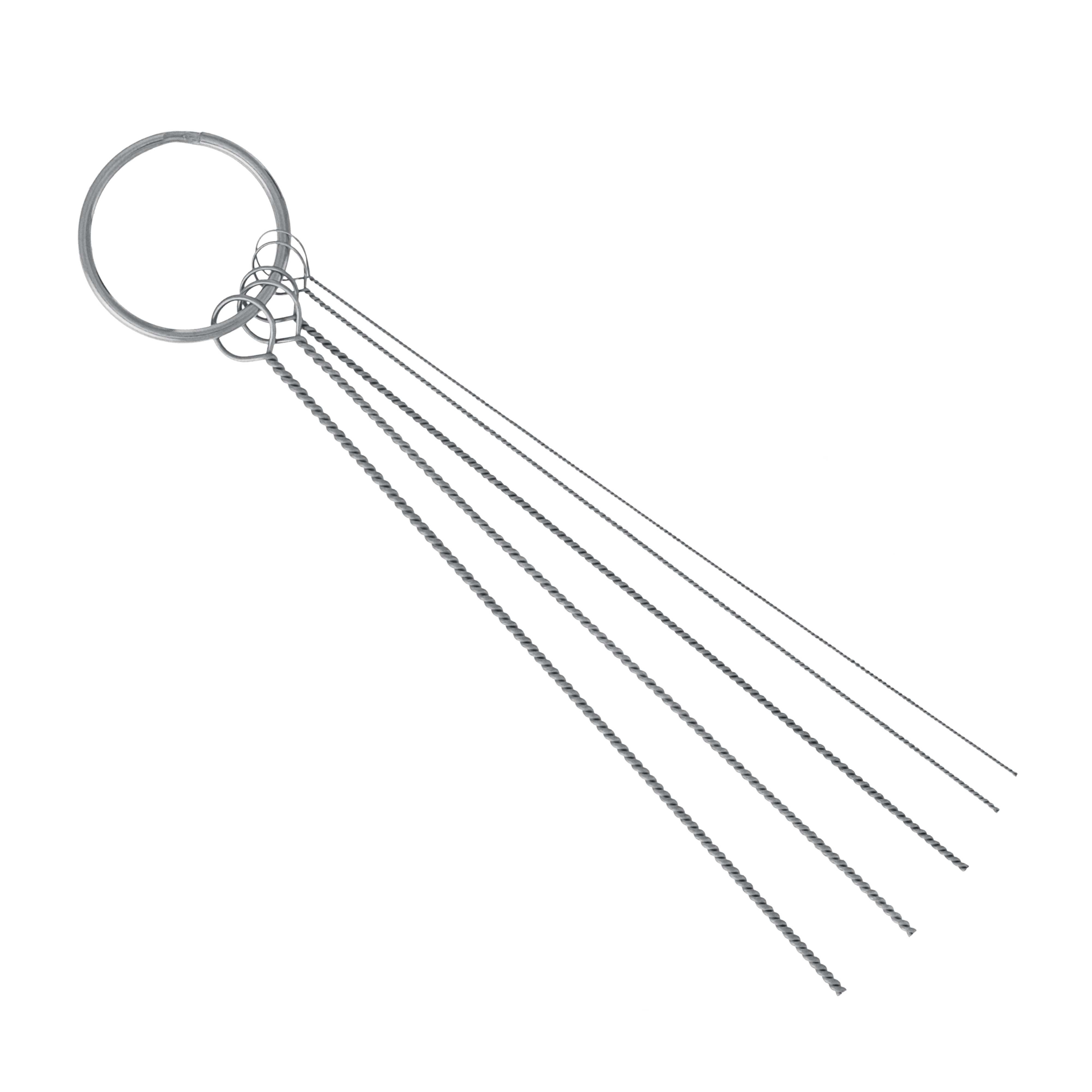 TCP Global 5 Piece Spray Gun and Airbrush Cleaning Needle Poker Spray Gun Cleaning Kit