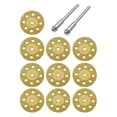 thumbnail image 1 of S SERENABLE Roue de Coupe Diamant 10x 20-30mm avec 2 Mandrins 3mm Rotatif, 1 of 6