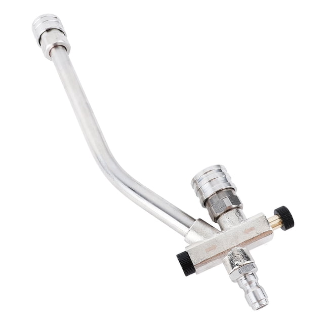 Adjunto de interruptor de Doble Punta de Cañón de Espuma, Cañón de Espuma Conector Dual Accesorio de Accesorios Extensión de Presión Varita de Doble Ajustable PARA