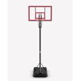 thumbnail image 3 of Spalding Hercules Jr. Système de basket-ball portable en polycarbonate Rouge 111 cm, 3 of 4