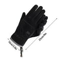 thumbnail image 3 of Gloves Riding Gloves Winter Waterproof Ski Gloves Men Snow Warm Cycling Cold Weather Driving Biking Running, 3 of 3