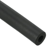 Uxcell 7mm ID x 15mm OD x 1m Long Pipe Insulation Foam Tube Cover Wrap Roll EPDM Tubing, Black