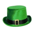 thumbnail image 4 of CALLE. del día de San Patricio Adulto para celebración Reunión familiar Disfraz Lazo negro Yuyangstore Sombrero de copa verde, 4 of 8