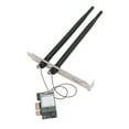 thumbnail image 4 of 5G  Card, 2.4G 5G 867Mbps Dual Band PCIe WiFi Adapter Card For Win System Computer, 802.11AC BT4.1 Plug And Play, 4 of 8