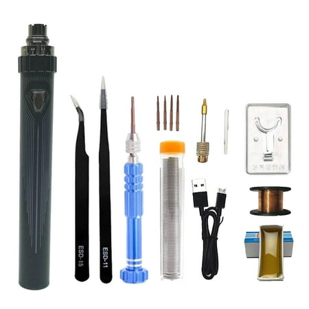 

Mini Wireless Charging Battery Soldering Iron Pen Welder USB Welding Tool Kit