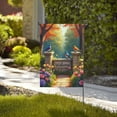 thumbnail image 4 of Welcome Garden Flag Autumn Birds Flowers Double Sided 12x18 Inch Seasonal Yard Outdoor Decor Fall Garden Banner, 4 of 8