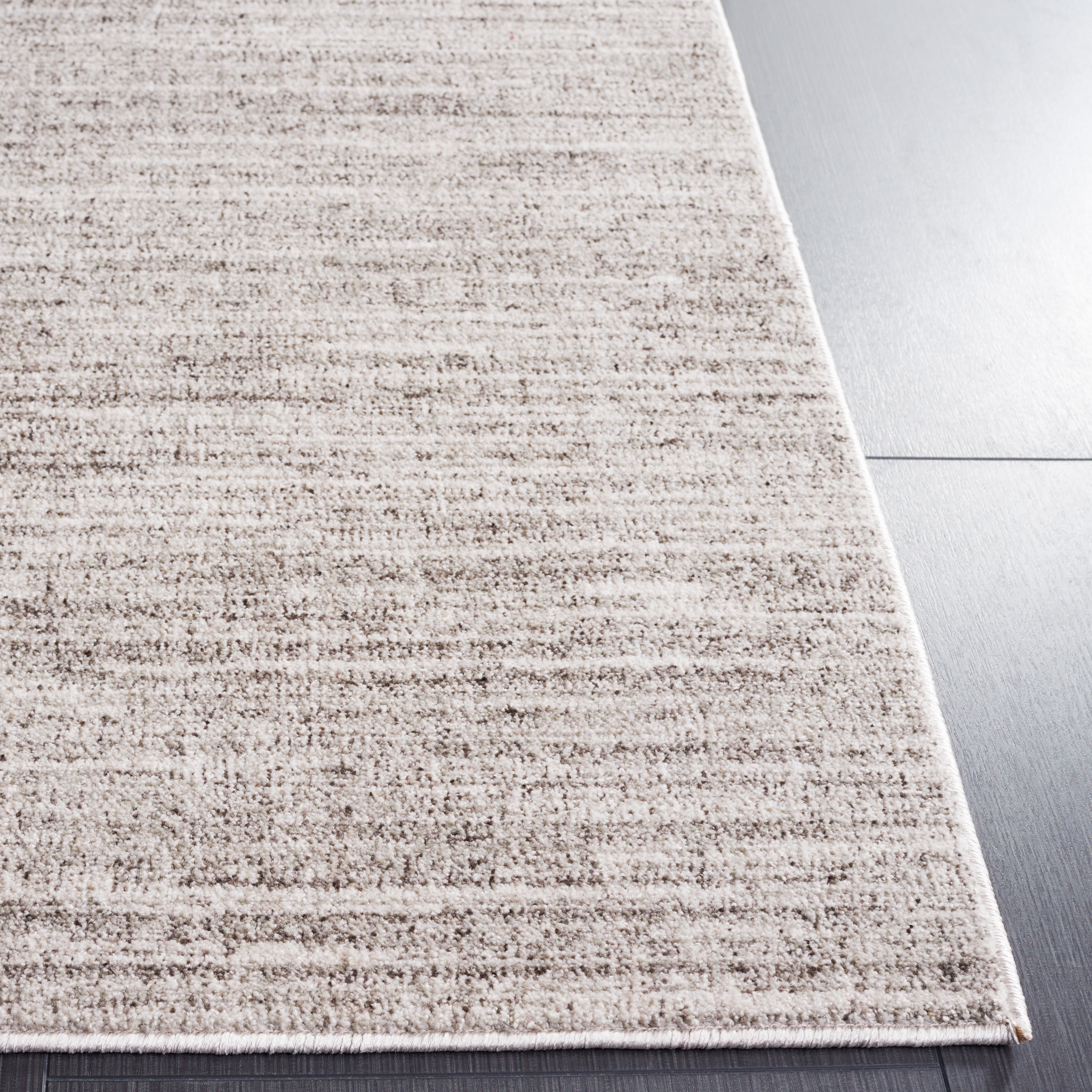 SAFAVIEH Dune Lailee Solid Machine Washable Area Rug, Grey/Grey, 9' x 12'