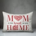 thumbnail image 3 of Creative Products Mom is the Heart of our Home 20 x 14 Spun Poly Pillow, 3 of 3