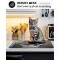 thumbnail image 6 of Stove Top Covers for Electric Stove 36x21 Inches, Bathroom Koala Heat Insulation Fireproof Glass Cooktop Protector, Toilet Animals Vintage Multipurpose Countertop Stovetop Cover for Kitchen, 6 of 8