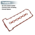 thumbnail image 6 of Unique Bargains 1 Set Valve Cover Gasket NO.11127536785 for BMW E90 2006 for BMW E91 2006 for BMW E92 2006, 6 of 6