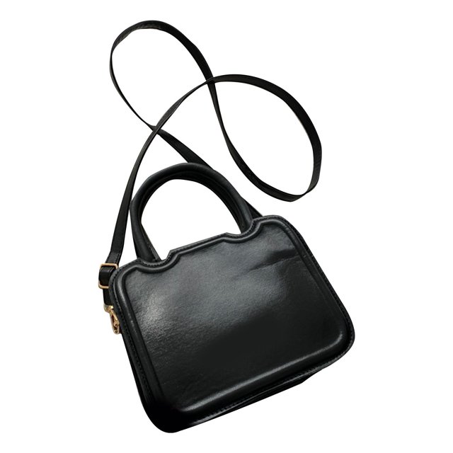 Bolso de mano de moda para mujer para reuniones, color negro, talla única, elegante bolso de un solo hombro