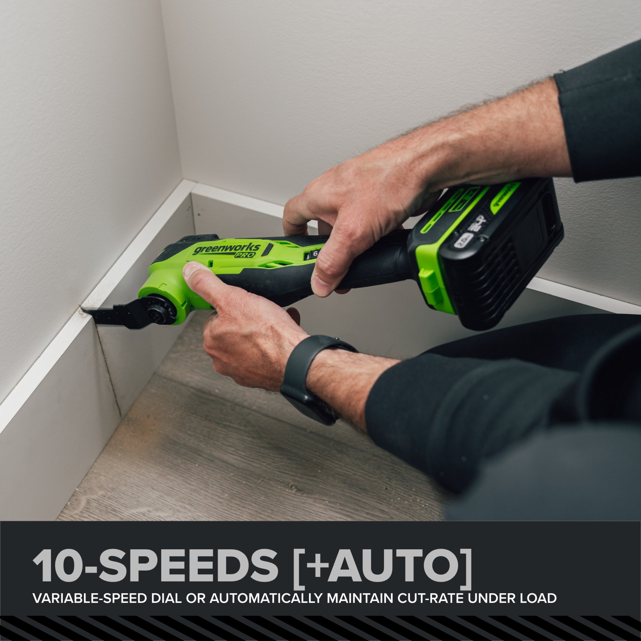 Greenworks Pro PowerAll 24V Brushless Multi-Tool, Tool Only