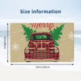 thumbnail image 2 of Christmas Vintage Red Truck Bath Towel, Highly Absorbent towels for bathroom Quick Drying Microfiber Bath Towels for Body, Soft Shower Towels for Sport, Yoga, SPA, Gym 27x55in, 2 of 5