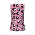thumbnail image 5 of Fotbe Cute Panda Womens Loose Fit Casual Flowy Slim-Fit Tank Tops Athletic Round Neck Trendy Sleeveless Summer Tops for Gym and Yoga-Large, 5 of 9