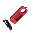 thumbnail image 1 of keepw Case Protective Panoramic Camera Accessories Cases Pure Simple Comfortable Soft Skin Sleeve No Dust for X3 Red, 1 of 8