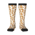 thumbnail image 2 of Lsque Christmas Elements Printed Crew Socks Men's Women's LightWeight Thin Casual Calf Socks ,Knee High Socks,Cotton Socks, 2 of 9