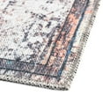 thumbnail image 6 of Rugs.com Francesca Collection Washable Rug – 6 Ft Runner Sea Salt White Flatweave Rug Perfect For Hallways, Entryways, 6 of 8