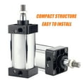 thumbnail image 3 of SC 32 40 50 63 Bore Pneumatic Air Cylinder Piston 50 75 100 150 200 300 400 500 600 800 1000mm Stroke Double Acting Cylinders ,Multifunctional, 3 of 6