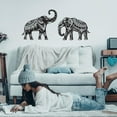 thumbnail image 4 of PVC Wall Stickers Wall Decoration Elephant 800x390mm 2 sheets/set, 4 of 7