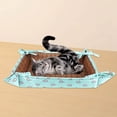 thumbnail image 2 of Tapis Rafraîchissant pour Chat, Trois Tailles Tapis de Couchage Rafraîchissant pour Chatons, Tapis avec Attaches Pliable Lavable Couverture Rafraîchissante d'Été pour Chat Polyvalent Dernier Modèle, 2 of 8