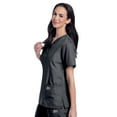 thumbnail image 3 of Landau Scrub Zone Relaxed Fit 2-Pocket V-Neck Scrub Top for Women 70221, 3 of 5