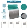 thumbnail image 6 of Turquoise Gray Gradient Table Runner Home Wedding Table Flag Mat Table Centerpieces Decoration Party Dining Long Tablecloth, 6 of 6