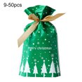 thumbnail image 2 of Cheer.US 50Pcs Christmas Drawstring Candy Bag Gift Treat Cookie Pouch Goody Bags Xmas Accessories Santa Sack for Christmas Party Bag Fillers Party Decoration Christmas Favor Supplies Bags, 2 of 7