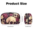 thumbnail image 5 of Skull USB Case Digital Bag Cord Organizer Box Charger Case Oxford Cloth Waterproof Electronics Storage Bag 5.9x9.44x3.14 in, 5 of 6