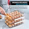 thumbnail image 3 of Organizador de 54 Huevos Redlemon con 3 Cajones para Refrigerador y Cocina, 3 of 8