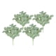 thumbnail image 3 of KAKOWELY 4 hojas artificiales de simulación de hojas decorativas, plantas verdes artificiales., 3 of 4