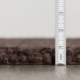 thumbnail image 5 of Dalyn Gorbea Shag Area Rug GR1 Gr1 Chocolate Chocolate Flat Plush 2' 3" x 7' 6" Rectangle, 5 of 5