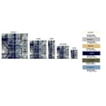 thumbnail image 3 of Furnish My Place Abstract Design Area Rug - 2 ft. x 4 ft., Navy, Floor Rug with Rustic Print, 3 of 7