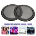 thumbnail image 6 of LOLIPPYY 2-Pack 6.5 Inch Car Speaker Mesh Covers Protective Loudspeaker Net Guards for Audio System, 6 of 6