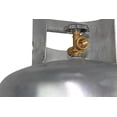thumbnail image 6 of Flame King 100 lb Capacity Galvanized Steel Propane Tank with POL Valve, Rust and Corrosion-Free, 6 of 7