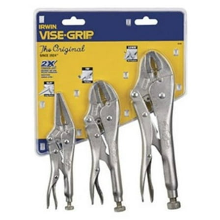 The Original Locking Plier - Set of 3