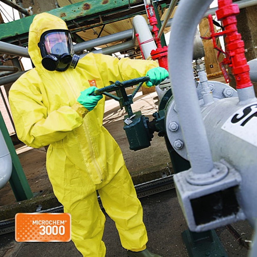 LYUMO 3000 Chemical Liquid Protective Suit Waterproof Acid and Alkali