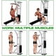 thumbnail image 5 of Barra desplegable con mango de goma, accesorio para máquina de cables, ejercicio y fitness, gimnasios en casa para desarrollo muscular, ejercicios de tríceps, músculos de la espalda, fuerza W, 5 of 5