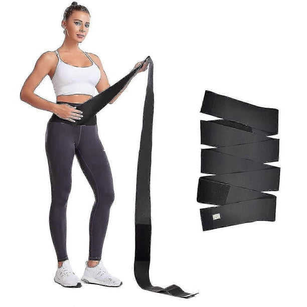 Bandage Wrap Waist Trainer Tape Invisible Waist Trimmer Wrap Lumbar For Waist Relief Body Shaper Binding Belt